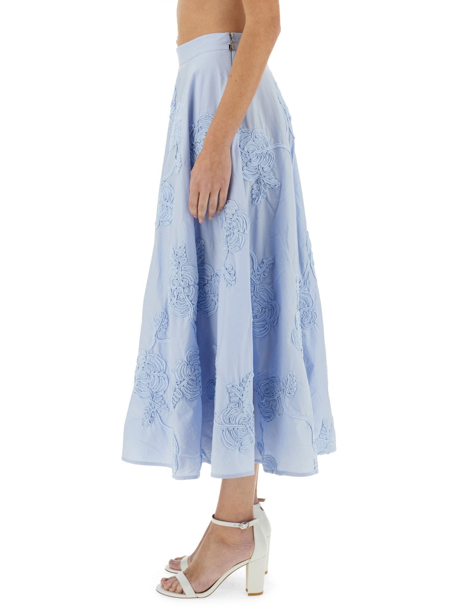 Rotate Birger Christensen Skirts - White, Light Blue | Wanan Luxury