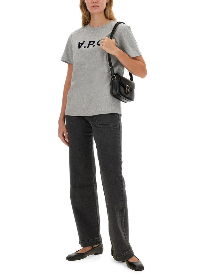 A.P.C. T shirts - Grey | Wanan Luxury