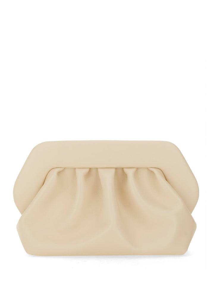 Themoirè Clutch Bags - White | Wanan Luxury