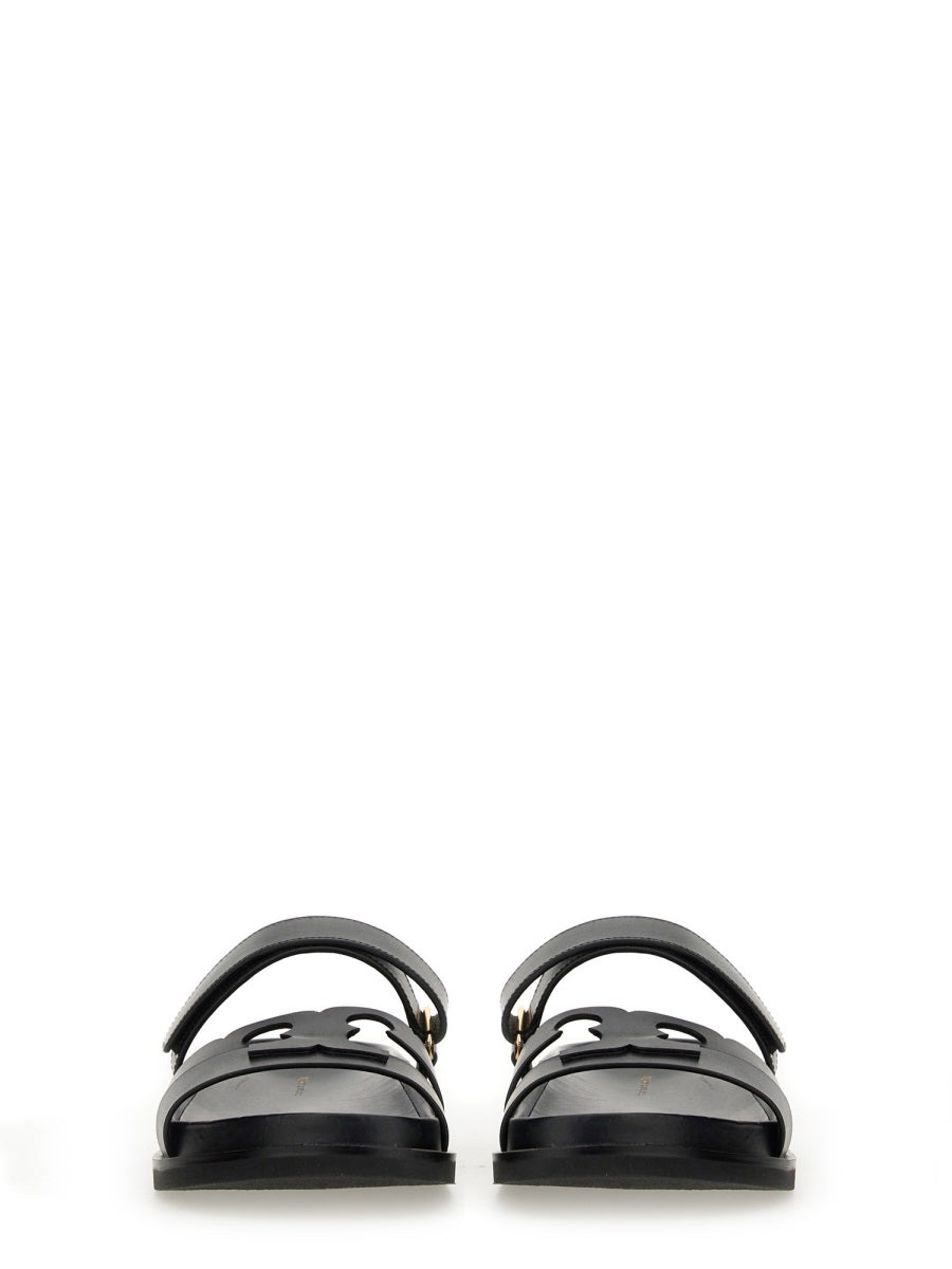 Tory Burch Sandals - Black | Wanan Luxury