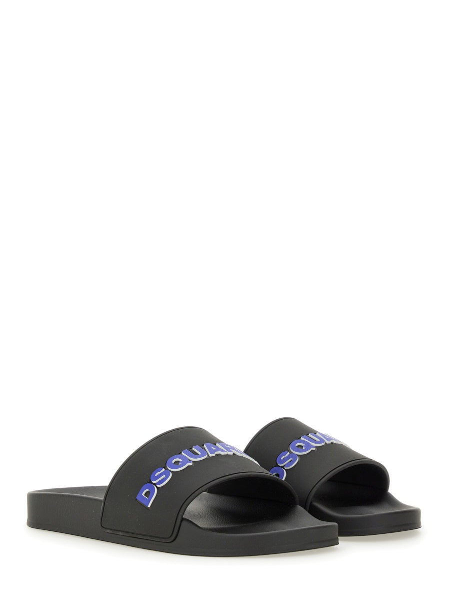 Dsquared2 Sandals - Black | Wanan Luxury