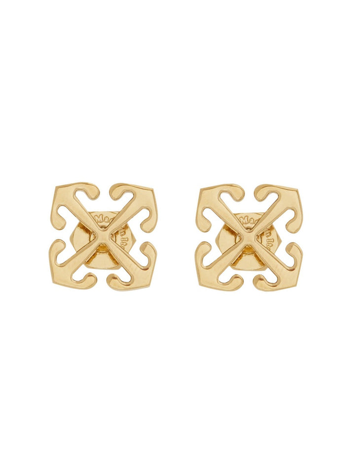 Off-White Earrings - Gold | Wanan Luxury