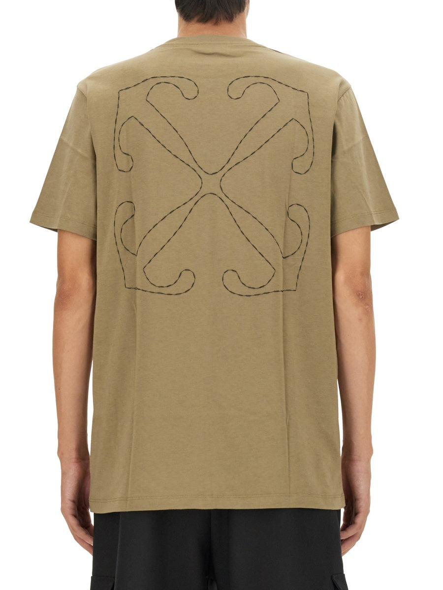 Off-White T shirts - Beige | Wanan Luxury