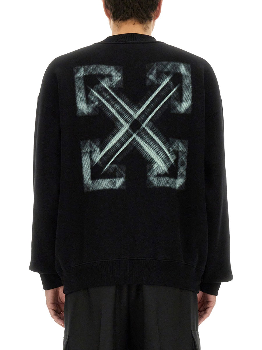 Off-White Sweatshirts - Black | Wanan Luxury