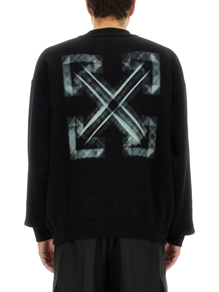 Off-White Sweatshirts - Black | Wanan Luxury