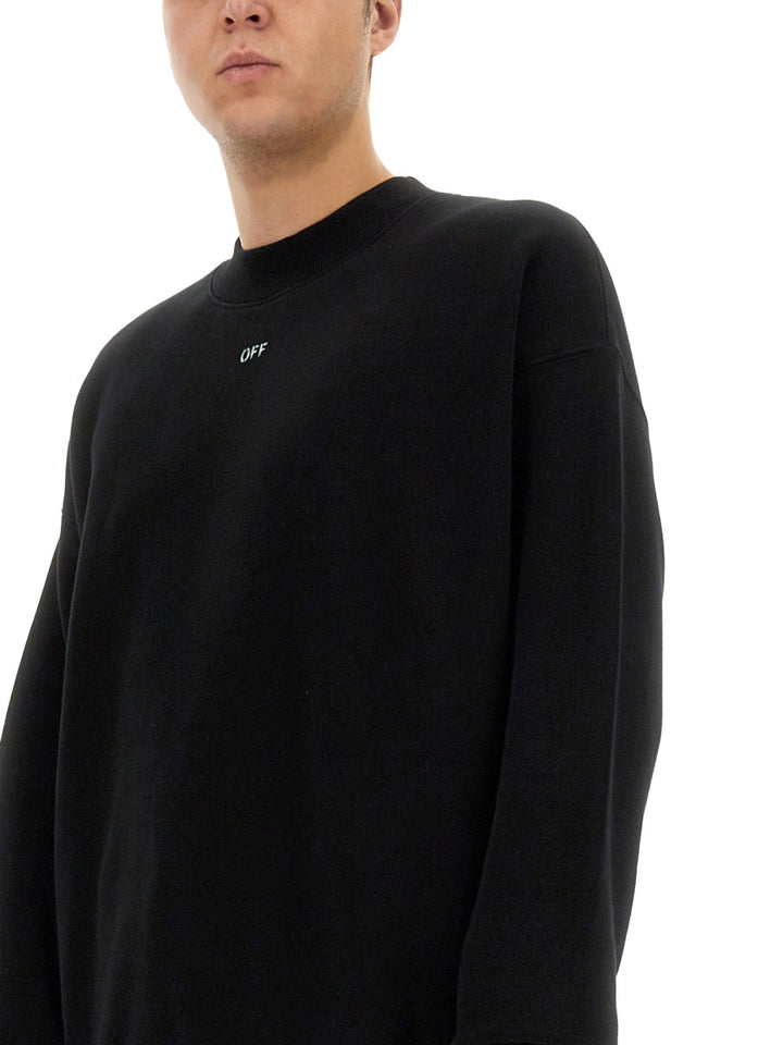 Off-White Sweatshirts - Black | Wanan Luxury