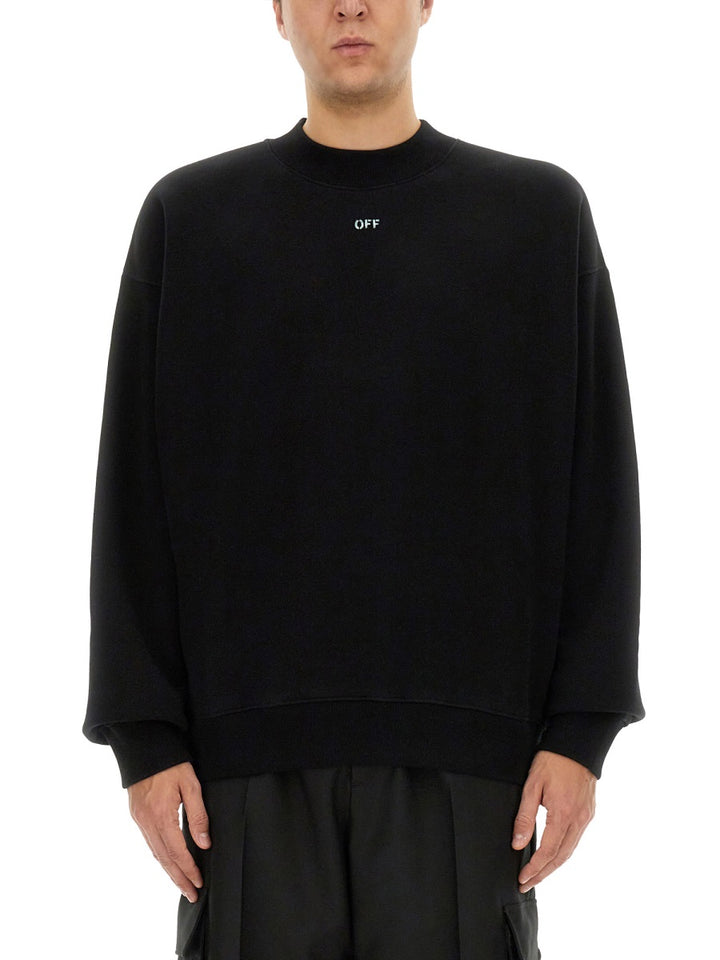 Off-White Sweatshirts - Black | Wanan Luxury