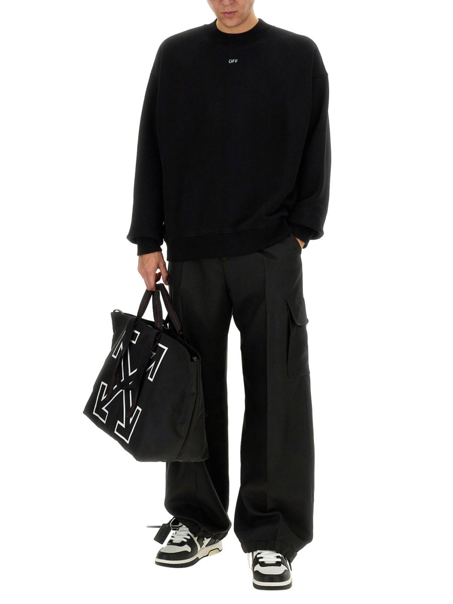 Off-White Sweatshirts - Black | Wanan Luxury