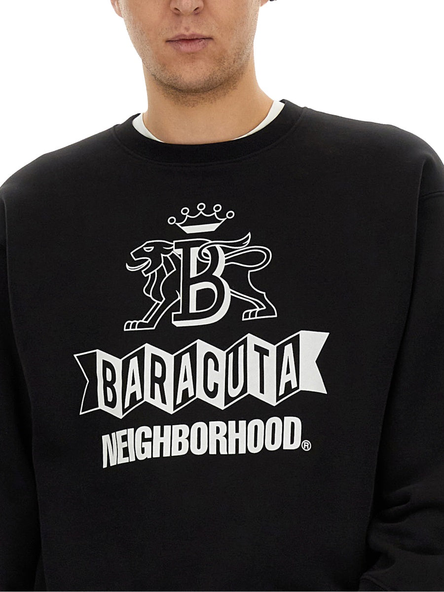 Baracuta x Neighborhood Sweatshirts - Black | Wanan Luxury
