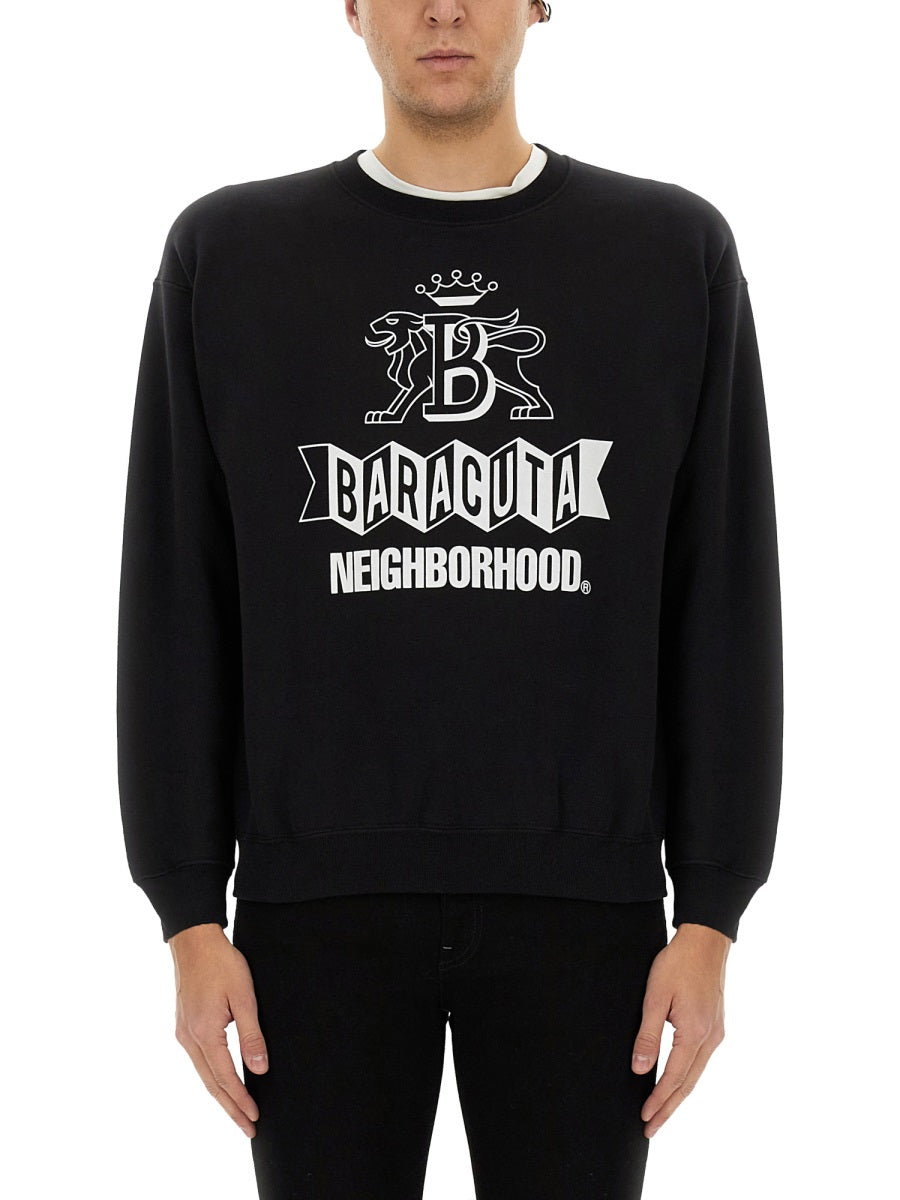 Baracuta x Neighborhood Sweatshirts - Black | Wanan Luxury