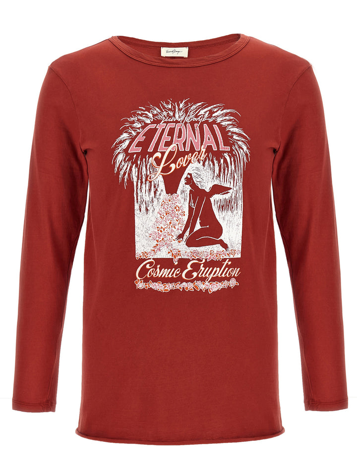 Second/Layer Eternal Lover T-shirt - Red | 5860d2517079511b6c28f283a657430db61f3aa2