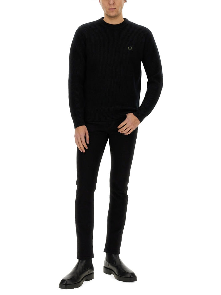 Fred Perry Sweaters - Black | Wanan Luxury