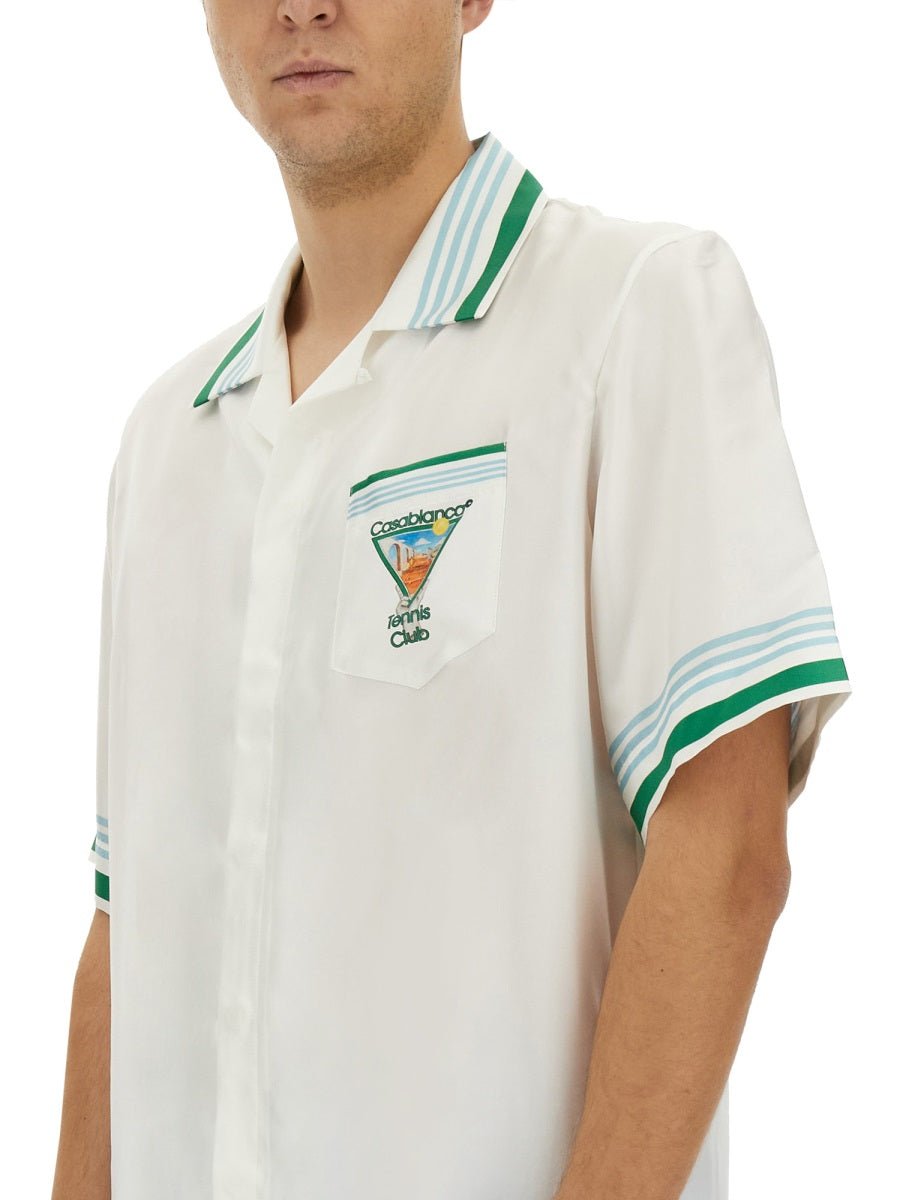 Casablanca Shirts - White | Wanan Luxury