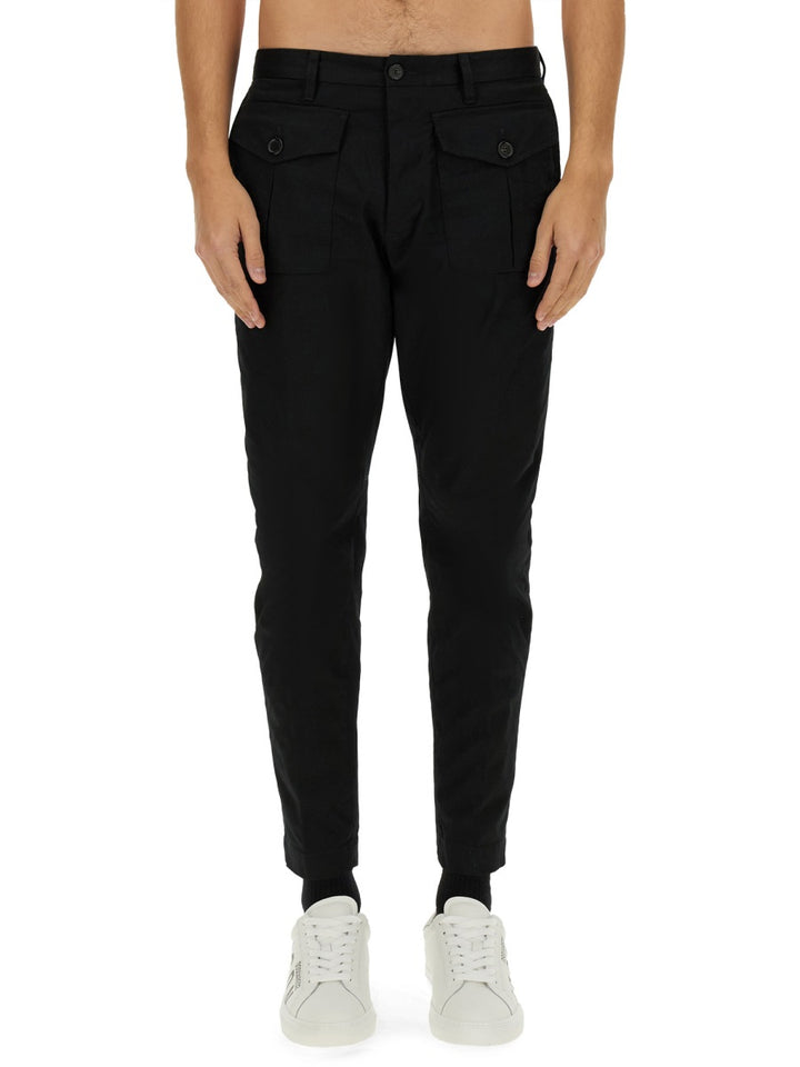 Dsquared2 Pants - Black | Wanan Luxury