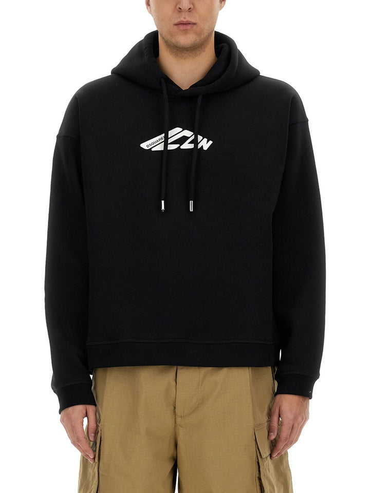 Dsquared2 Sweatshirts - Black | Wanan Luxury
