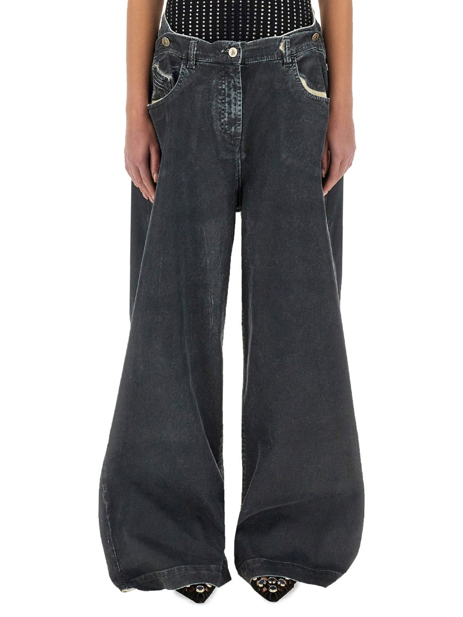 The Attico Pants - Grey | Wanan Luxury