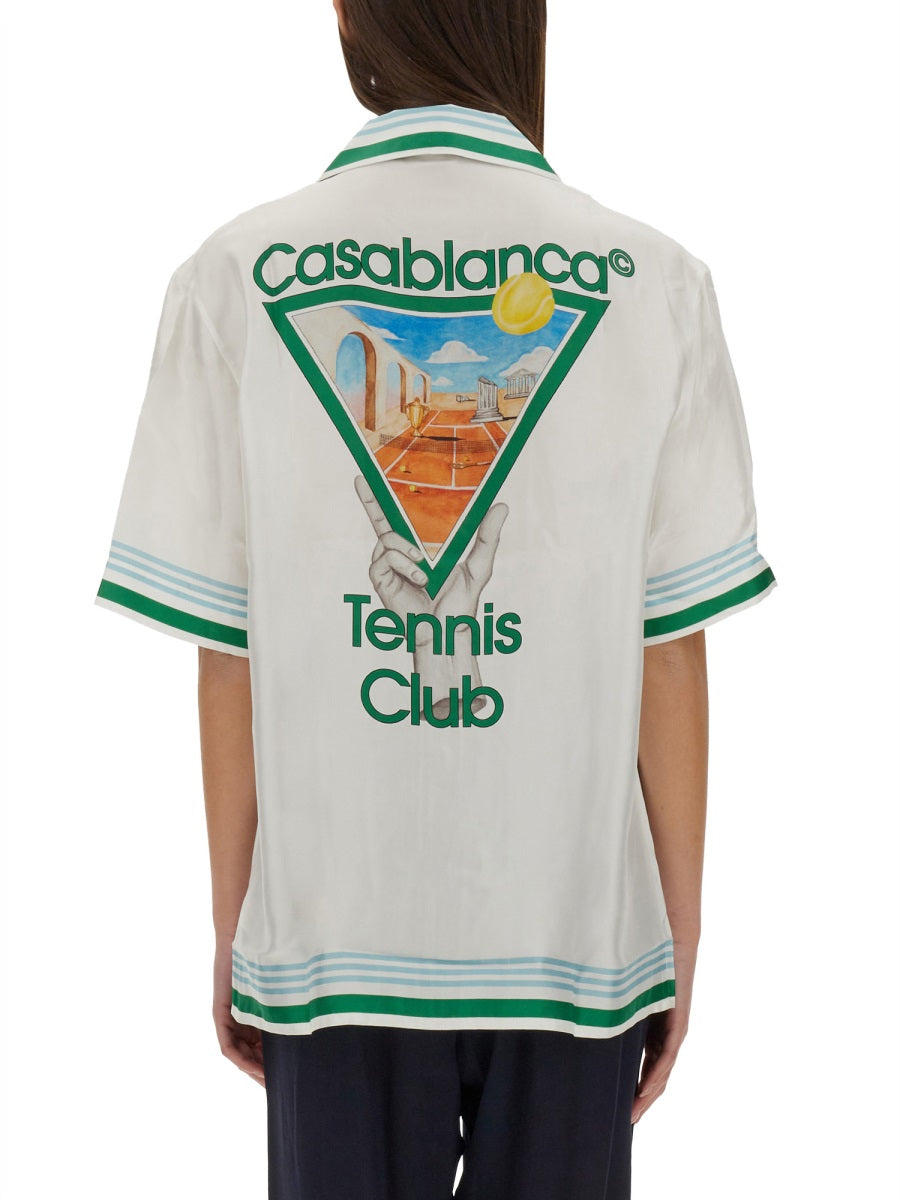 Casablanca Shirts - White | Wanan Luxury