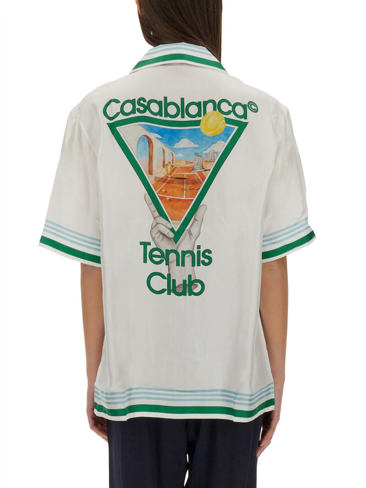 Casablanca Shirts - White | Wanan Luxury