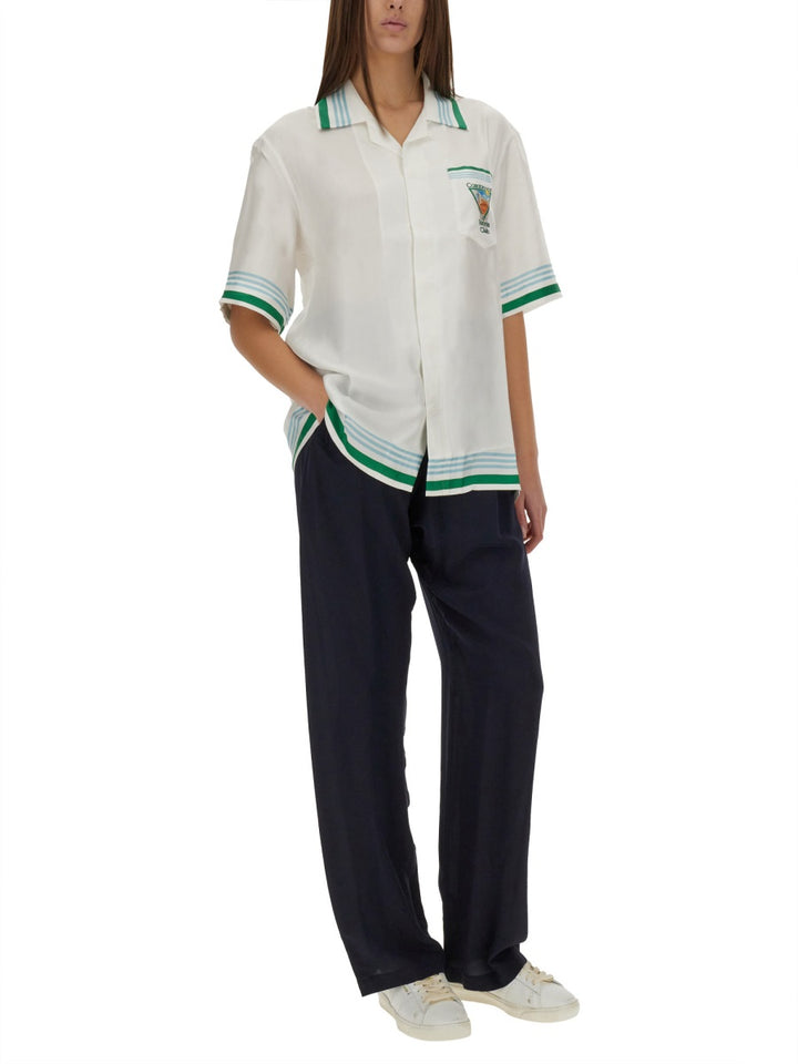 Casablanca Shirts - White | Wanan Luxury