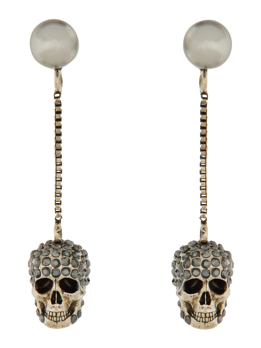 Alexander McQueen Earrings - Silver | Wanan Luxury