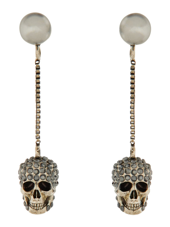 Alexander McQueen Earrings - Silver | Wanan Luxury
