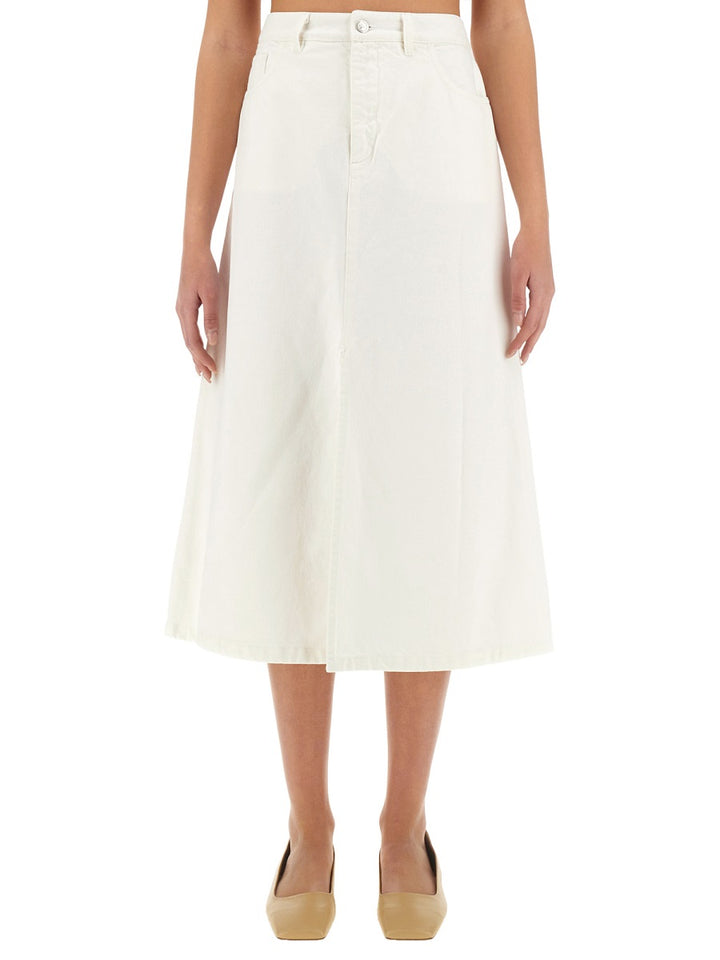 A.P.C. Skirts - White | Wanan Luxury