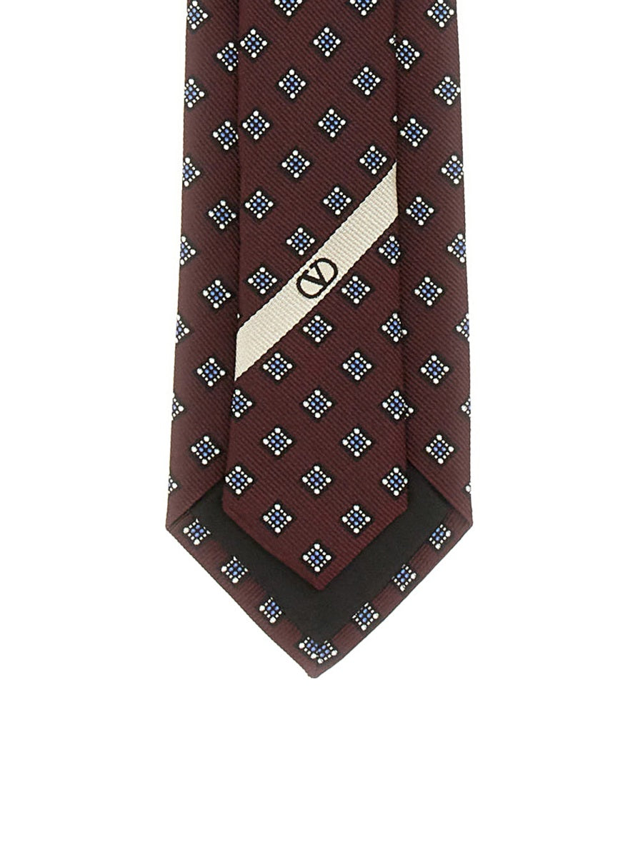 Valentino Garavani Ties & Papillon - Burgundy | Wanan Luxury