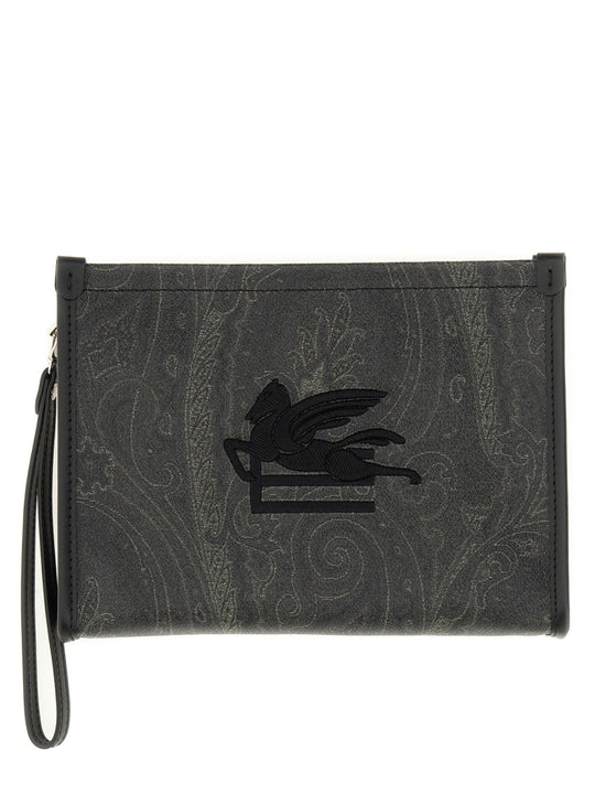 Paisley Pouch With Pegasus