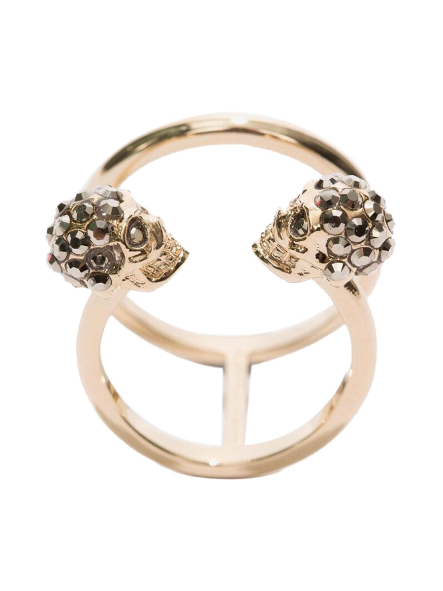 Alexander McQueen Rings - Gold | Wanan Luxury