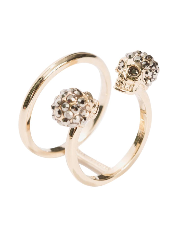 Alexander McQueen Rings - Gold | Wanan Luxury