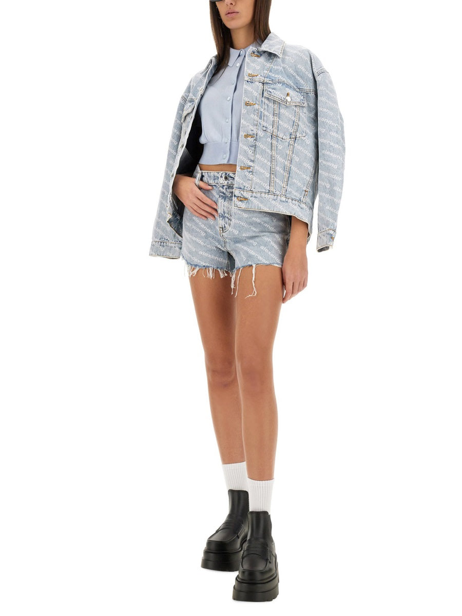 Alexander Wang Shorts - Blue | Wanan Luxury