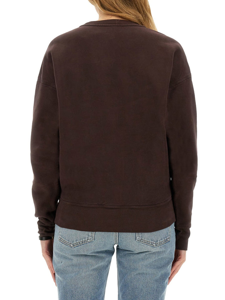 Saint Laurent Sweatshirts - Brown | Wanan Luxury