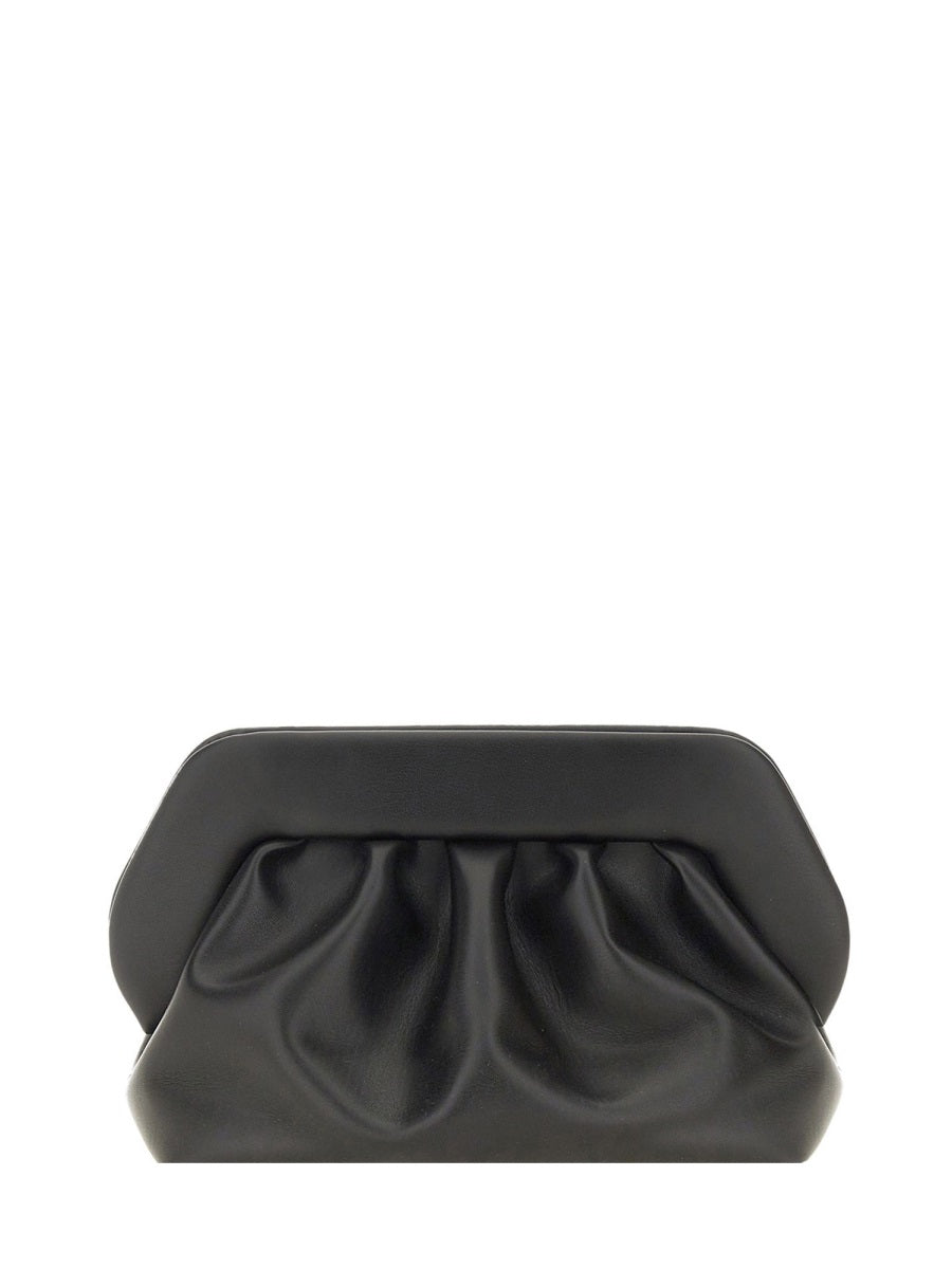 Themoirè Clutch Bags - Black | Wanan Luxury