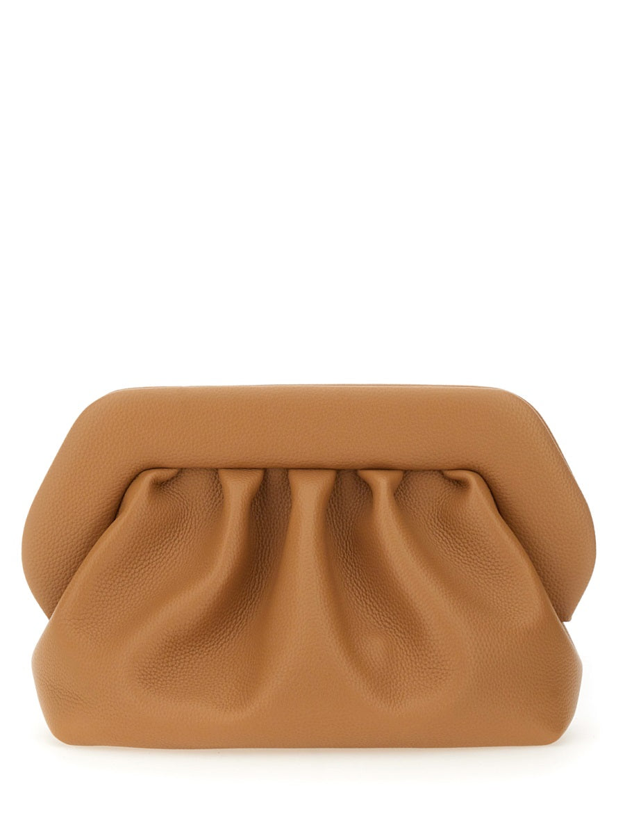 Themoirè Clutch Bags - Beige | Wanan Luxury