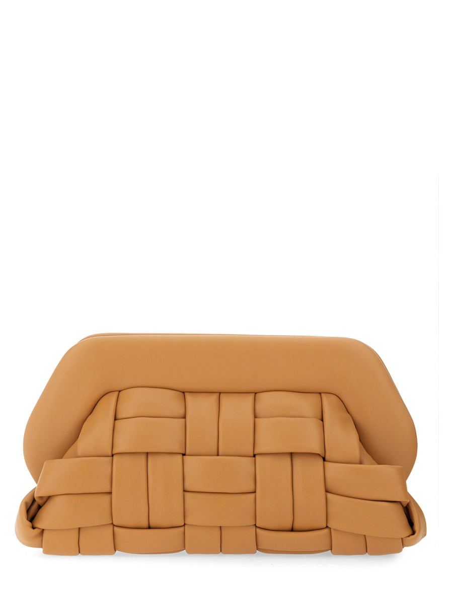 Themoirè Clutch Bags - Brown | Wanan Luxury