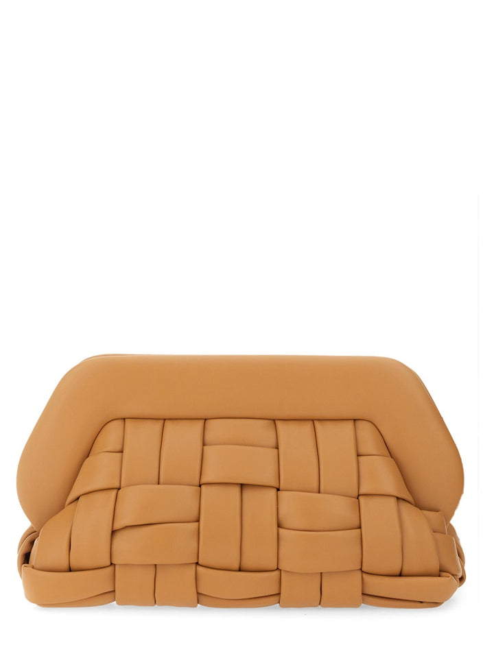 Themoirè Clutch Bags - Brown | Wanan Luxury
