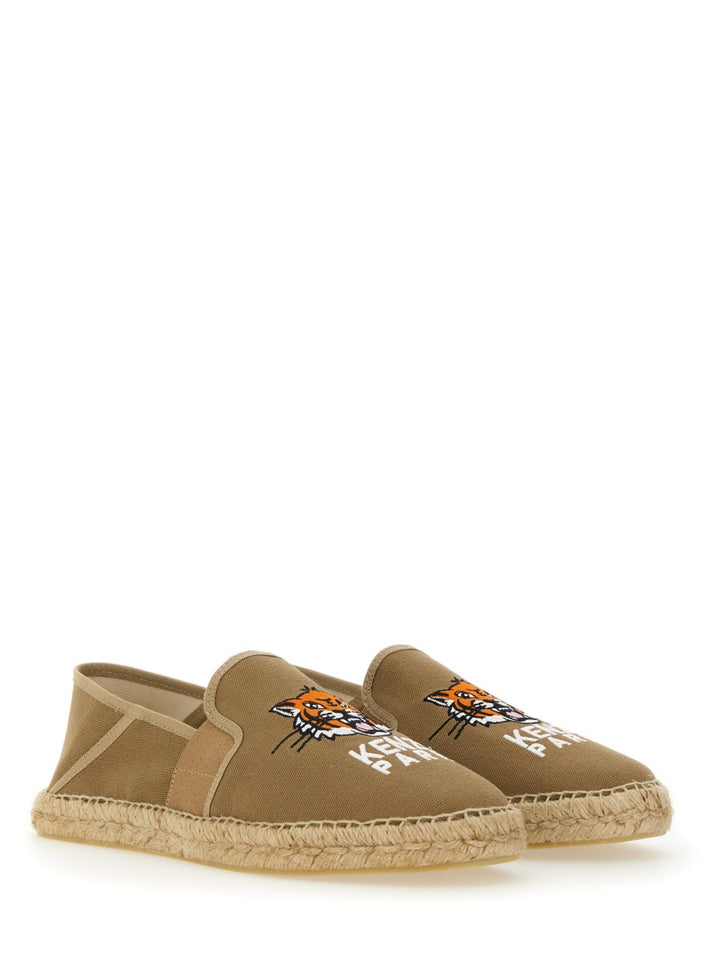 Kenzo Flat Shoes - Beige | Wanan Luxury