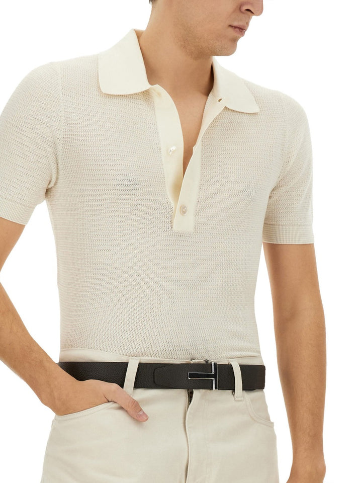 Tom Ford Polo - White | Wanan Luxury
