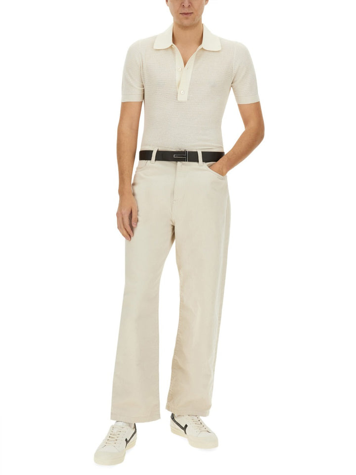 Tom Ford Polo - White | Wanan Luxury