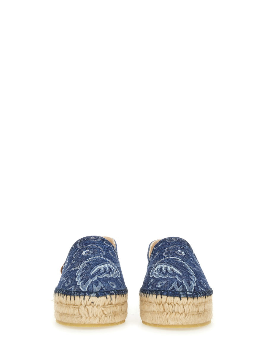 Etro Flat Shoes - Blue | Wanan Luxury