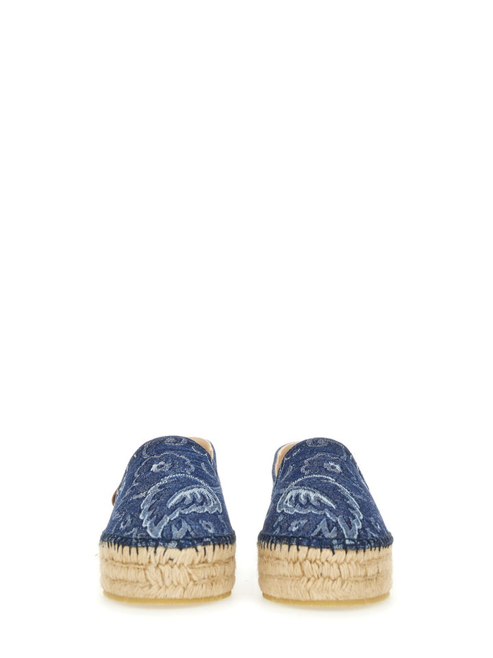 Etro Flat Shoes - Blue | Wanan Luxury