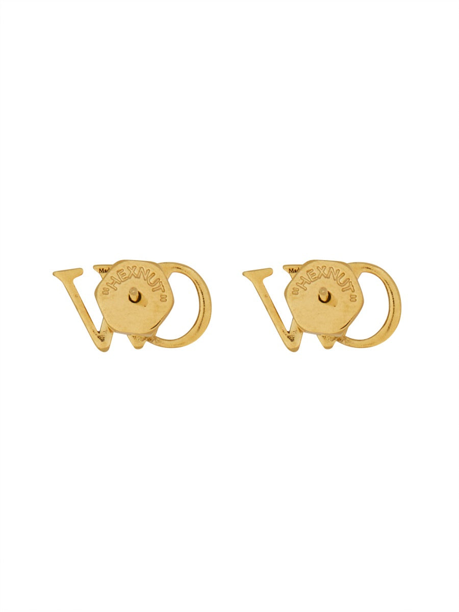 Off-White Earrings - Gold | Wanan Luxury