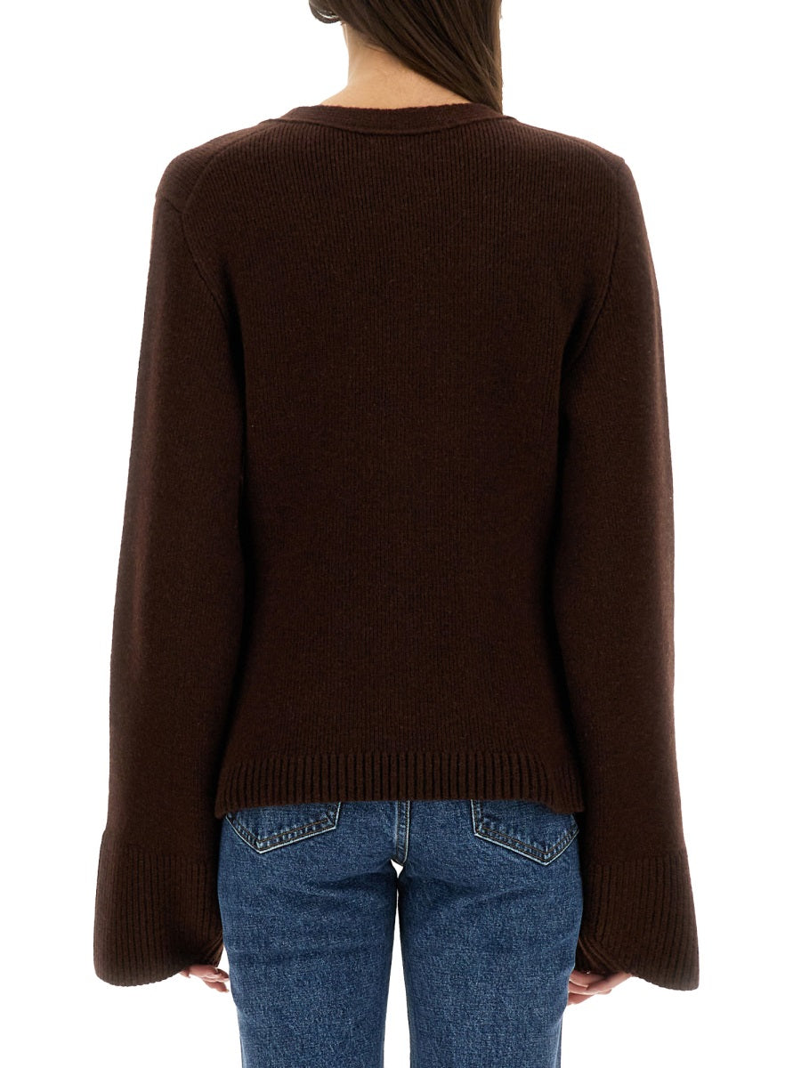 Khaite Sweaters - Brown | Wanan Luxury
