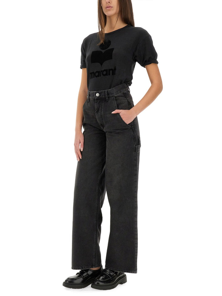 Isabel Marant Etoile T shirts - Black | Wanan Luxury