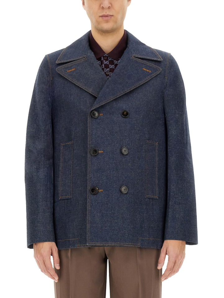 Gucci Jackets - Blue | 1093ade5562672580059f7398a3306f93b942eb4