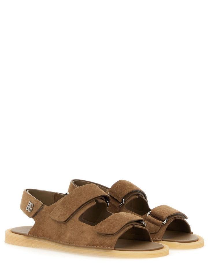 Dolce & Gabbana Sandals - Beige | Wanan Luxury