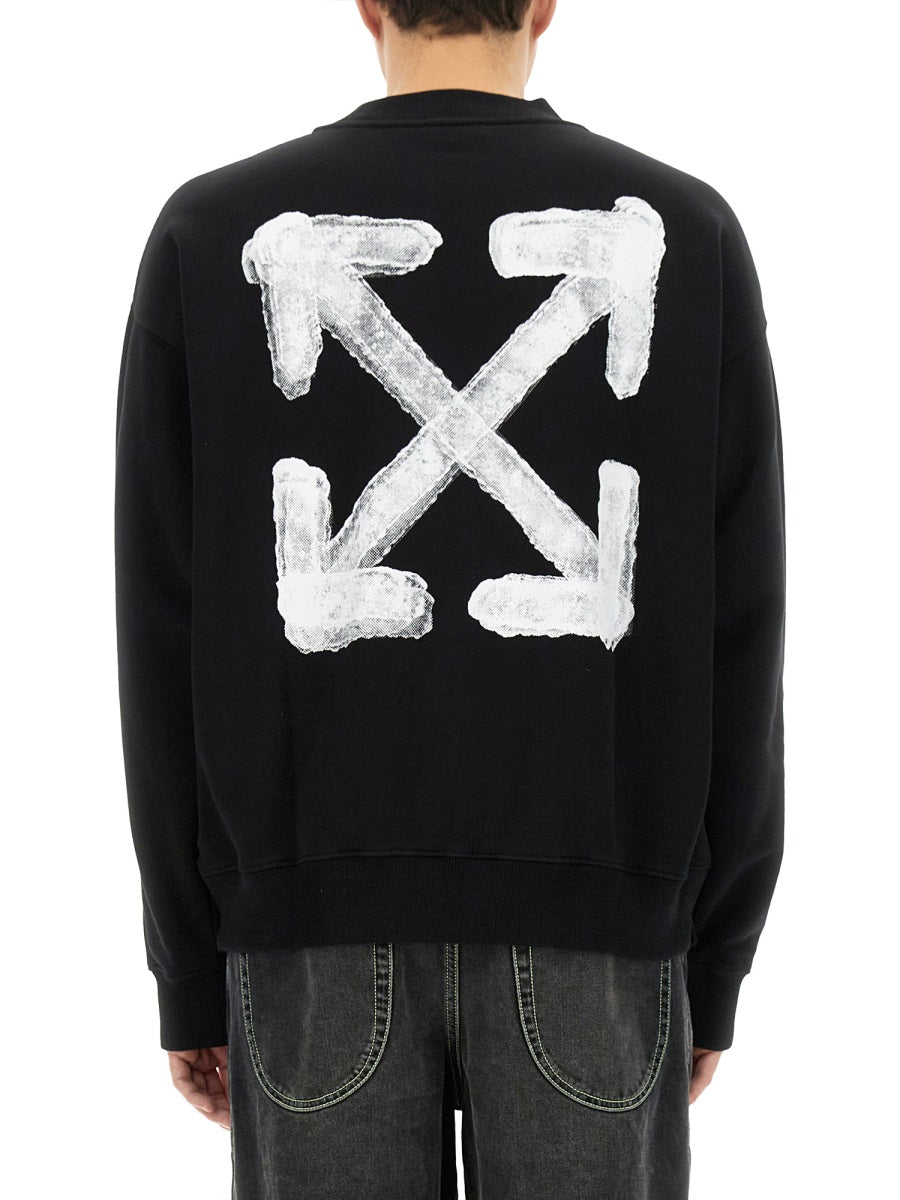 Off-White Sweatshirts - Black | Wanan Luxury