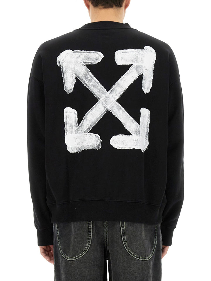 Off-White Sweatshirts - Black | Wanan Luxury