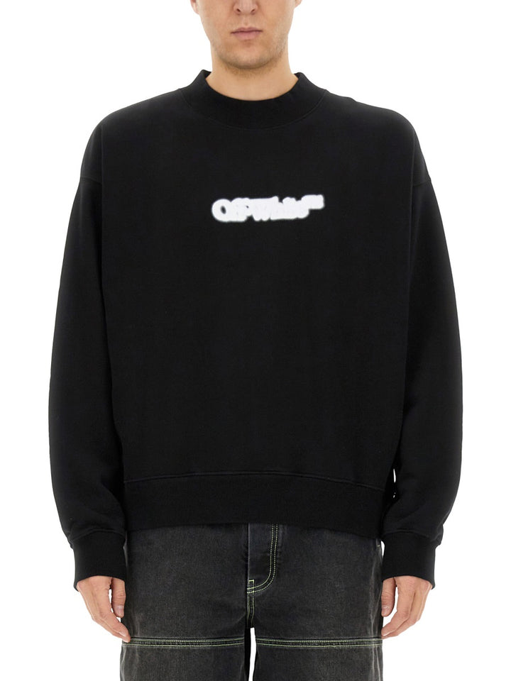 Off-White Sweatshirts - Black | Wanan Luxury