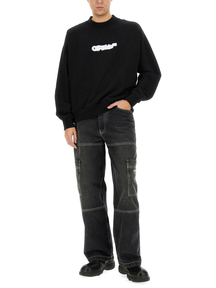 Off-White Sweatshirts - Black | Wanan Luxury